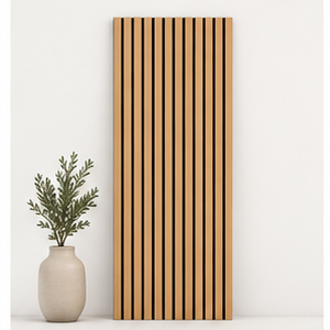 Panel Acústico Decorativo de Madera Premium | 270 × 110 cm